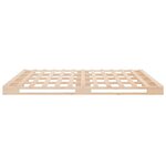 vidaXL Cadre de lit 120x200 cm bois de pin massif