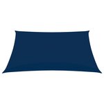 Vidaxl voile de parasol tissu oxford rectangulaire 2x3 5 m bleu