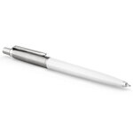 PARKER Jotter Originals Stylo bille  blanc  recharge bleue pointe moyenne  sous blister