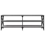vidaXL Meuble TV sonoma gris 140x40x50 cm bois d'ingénierie
