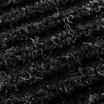 vidaXL Paillasson Noir 117x220 cm PVC