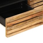 vidaXL Table basse 80x55x40 cm bois de manguier massif brut