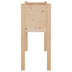 vidaXL Jardinières 2 Pièces 70x31x70 cm bois de pin massif