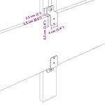 Headboard LED vidaXL capitonné gris foncé 100 cm en tissu