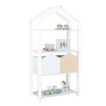 Etagère cabane TALLY bois blanc