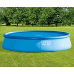 Intex Couverture solaire de piscine bleu 538 cm polyéthylène