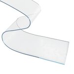 vidaXL Rouleau de rideau en bande PVC 2 mm x 200 mm 25 m