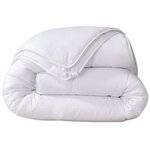 Couette 4 saisons - 240 x 260 cm - Blanc