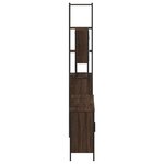 vidaXL Ensemble de meubles de salle de bain 4 Pièces Chêne marron