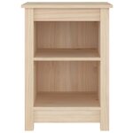 vidaXL Tables de chevet 2 Pièces 40x35x55 cm Bois de pin solide