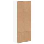 vidaXL Armoire de classement blanc 60x32x153 cm bois d'ingénierie