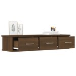 vidaXL Armoire murale Chêne marron 88x26x18 5 cm Bois d'ingénierie