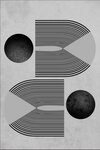 Tapis de salon SEVENTIES 160 x 230 cm - Gris