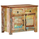 vidaXL Buffet 68x35x55 cm bois massif de récupération