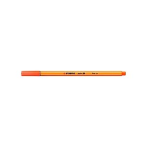 Stylo-Feutre POINT 88 Pointe Fine 0,4 mm vermillion clair STABILO