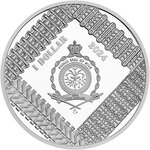 Pièce de monnaie en Argent 1 Dollar g 31.1 (1 oz) Millésime 2024 Armored Vehicles MK VI CRUSADER