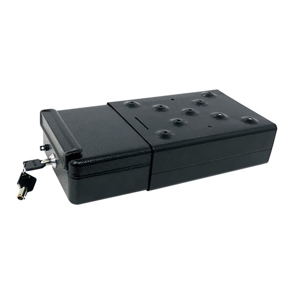 Carpoint Coffre-fort de voiture Acier 22,5x16x7,5 cm Noir