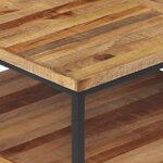 vidaXL Meuble TV 110x30x39 cm teck massif récupéré