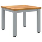 vidaXL Table d'appoint de jardin 45x45x38 cm en bois d'acacia massif