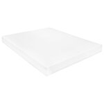 vidaXL Matelas 160x200 cm 7 zones Mousse PU 16 cm H2 H3