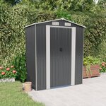 vidaXL Abri de jardin Anthracite 192x108x223 cm Acier galvanisé