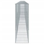 vidaXL Panier gabion avec couvercle 900x50x150 cm fer galvanisé