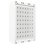 vidaXL Armoire à outils murale Style Industriel Métal Gris et noir