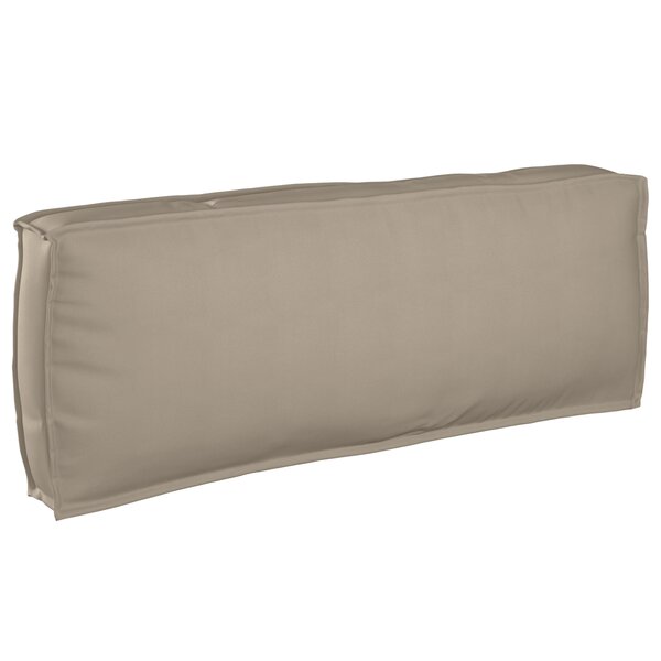 vidaXL Coussin de palette pour dossier Taupe 120x40x12 cm Tissu Oxford