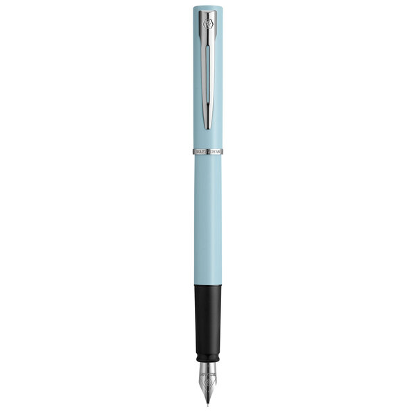 Waterman allure pastel stylo plume  bleu pastel  plume fine  encre bleue  coffret cadeau