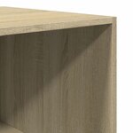 vidaXL Garde-robe chêne sonoma 80x50x200 cm bois d'ingénierie