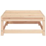 vidaXL Repose-pied de jardin 70x70x30 cm bois de pin solide