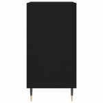 vidaXL Buffet noir 57x35x70 cm bois d’ingénierie