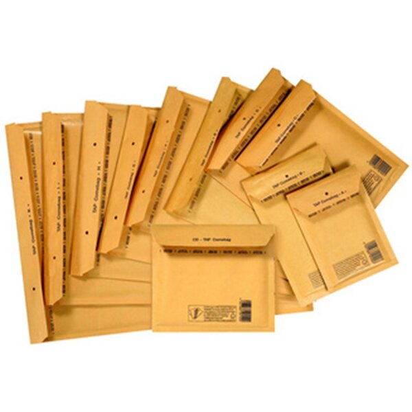 Lot de 10 pochettes d'expédition bulles d'air e15 240x275mm