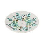 Coupelle porte-encens en porcelaine - Aquarelle