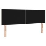 Tête de lit LED vidaXL Simple Design Crème 72 cm en Velours Côtelé