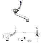 vidaXL Évier de cuisine Granit Seul lavabo Blanc