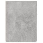 vidaXL Armoire d'apothicaire Gris béton 20x45 5x60 cm Bois ingénierie