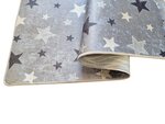 Tapis enfant Etoile 120 x 160 cm - Gris