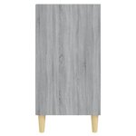 vidaXL Buffet sonoma gris 57x35x70 cm bois d'ingénierie