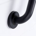 RIDDER Barre d'appui 45 cm Noir Aluminium