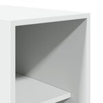 vidaXL Garde-robe Blanc 30x50x200 cm Bois d'ingénierie