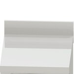 vidaXL Armoire de cuisine commerciale avec 2 tiroirs Acier inoxydable