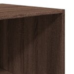 vidaXL Garde-robe chêne marron 80x50x200 cm bois d'ingénierie