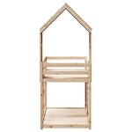 vidaXL Lit superposé sans matelas 80x200 cm bois de pin massif