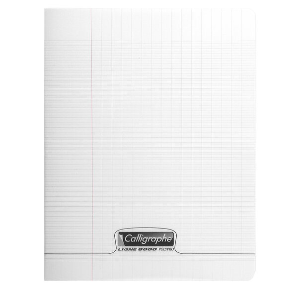 Cahier 8000 POLYPRO, 170 x 220 mm, incolore CALLIGRAPHE