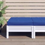 vidaXL Coussin de palette bleu 60x60x9 5 cm tissu oxford