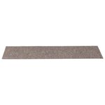 vidaXL Tapis d'escalier autocollants Rectangulaire 15Pièces 76x20cm Crème