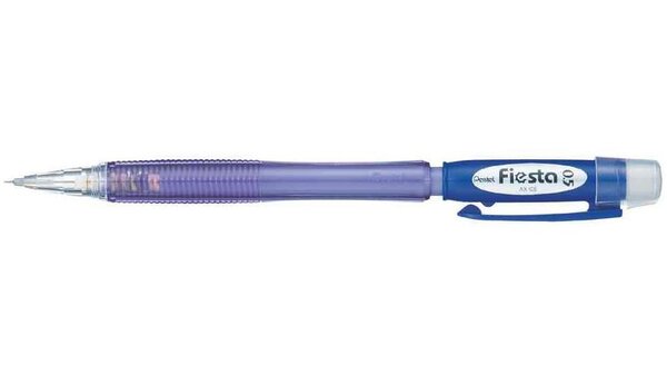 Porte-mine rechargeable 0,5 mm Fiesta AX105 Bleu transparent PENTEL