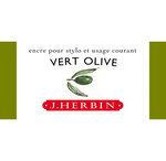 Encre traditionnelle à stylo en flacon 'D' 30ml Vert olive HERBIN