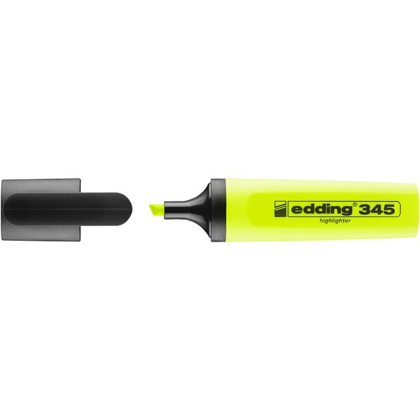 Surligneur 345 jaune 2-5 mm EDDING